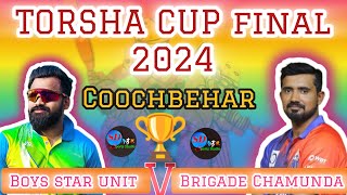 TORSHA CUP 2024 | FINAL | BRIGADE CHAMUNDA VS BOYS STAR UNIT