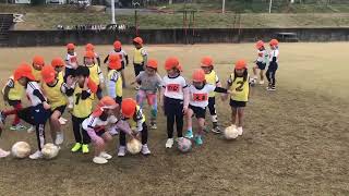 ２０２５年１月３０日のdivertir（ディヴェルチール）サッカースクールの保育園巡回指導　沖縄県名護市　伊差川保育園