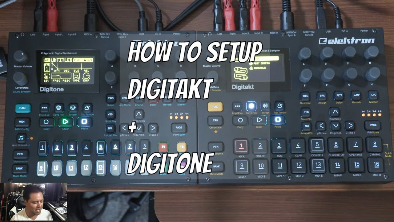 Elektron Setup Examples Digitakt Digitone Youtube
