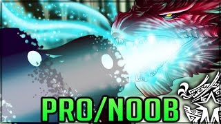 SAPPHIRE OF THE EMPEROR - Pro and Noob VS Monster Hunter World Iceborne! #iceborne #proandnoob