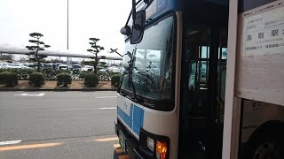 日ノ丸賀露線日野レインボー413号車【走行音】鳥取砂丘コナン空港〜城北団地