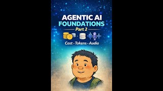Agentic AI Foundations (Module 1, Part 2): Cost, Tokens, Audio & Multimodal AI
