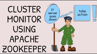 Monitoring servers using zookeeper