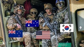 Massive Amphibious Landing Exercise With ROK, US, Australian, and NZ Forces