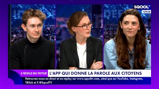 L'École du futur (29/10/2024) - Politique : l'app qui donne la parole aux citoyens