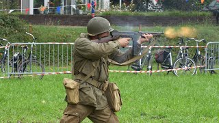 Thompson M1A1 \u0026 M1928 - Blank Fire Demo