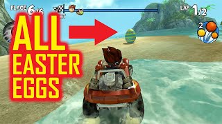 Beach Buggy Racing ALL Easter Eggs Windows 11