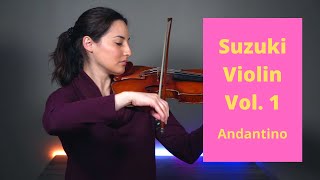 Andantino | Suzuki Violin Vol. 1