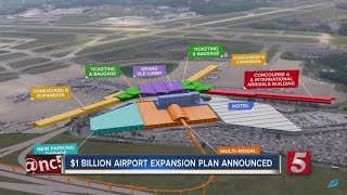 Nashville Airport Plans $1.2 Billion Renovation