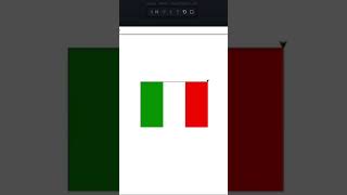 How to Draw Italy Flag in Python with Turtle Module #shorts #python #italy #coding #turtle