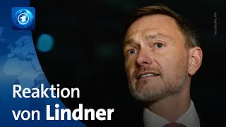 Lindner fordert nach Koalitionsende sofortige Vertrauensfrage