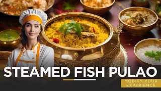 Fish Pulao | Pakistani fish pulao Recipe | Stemd fish pulao  @modifyexperience