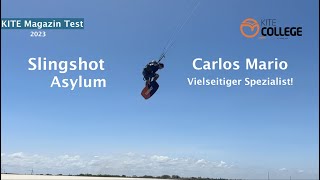 Kitecollege, Test, Slingshot Asylum, Freestyle-Freeride, KITE Magazin, Brasilien Event