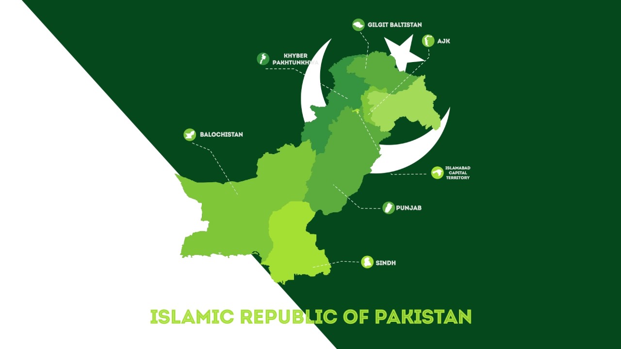 Map Of Pakistan Administrative Units