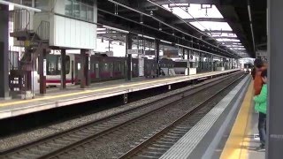 京王府中駅7000系、8000系入線～発車