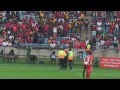 Streaker at Kaizer Chiefs Legends Vs  Liverpool Legends Moses Mabhida 16/11/2013