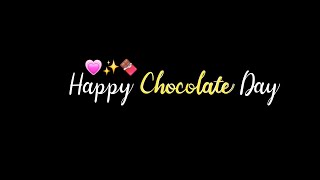 Happy Chocolate Day 2025 🍫❤️ | Valentine Week Special Lines | Chocolate Day Shayari | KKSB