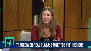 Milagros Leiva Entrevista - FEB 25 - 3/3 - COLAPSÓ TECHO DE REAL PLAZA | Willax