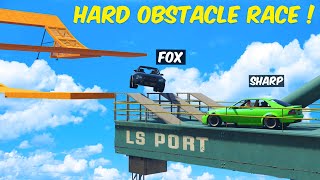 Impossible Obstacle Race 😲 | GTA 5 Tamil Stunt Race - Black FOX