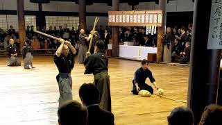 全日本剣道連盟京都大会古武道塩分 Zen Nihon Kendo Renmei Kyoto Taikai Kobudo Embu 2019