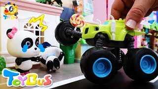 パトカーのうた❤救助車のうた❤はたらく車 のりものの歌❤トイバス（ToyBus) キッズ おもちゃアニメ