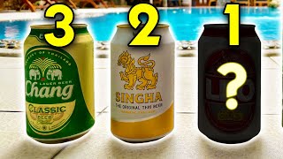 5 BEST Beers in Thailand (Ranked worst to best) 🇹🇭