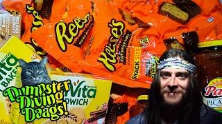 Dumpster Diving Junk Food Scores Scrap Metal & More!!!