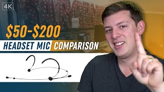 6 Headset Mics Under $200:  Which One is the Best for Live Events?