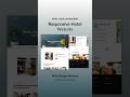 Hotel Website Using HTML CSS And JavaScript  #design #webdesign #webdevelop #webdevelopmenttutorial