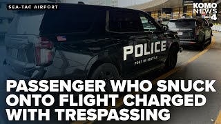 Sea-Tac stowaway charged with trespassing after second arrest near TSA checkpoint