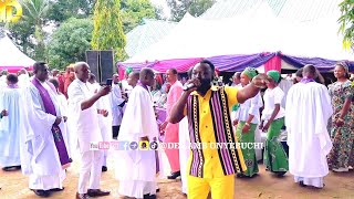 De Lamb Onyebuchi live at Late Hon. Nwiboko Onwe-Ogah's burial