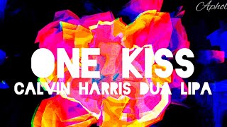 Calvin Harris,Dua lipa - One kiss (lyric video)