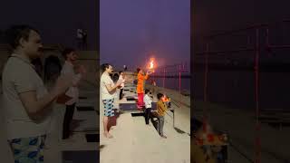 Bithoor ki Ganga Aarti 🙏#trending #mostlyinsane #yt #ytviral #youtubeshorts #youtube #shorts