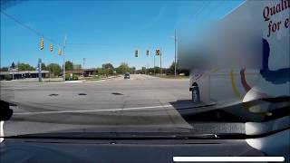 DashCam Ambulance Near Miss With Truck!!!!! Finally met Jacob today!