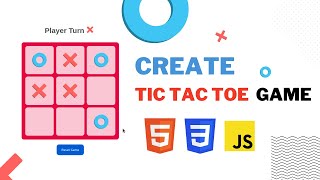 Make A Tic Tac Toe Game || Tic Tac Toe game using HTML, CSS and Javascript | Hindi