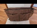 Mens Messenger Bag by NEWHEY Unboxing