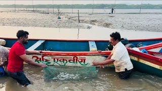 आज मिक्स म्हावर लाल कोंलबी, माकुल,बोय,चिवनी,शिंगाली,किलीस,क्सतारी #fish #Fishing#रात्रीची मासेमारी