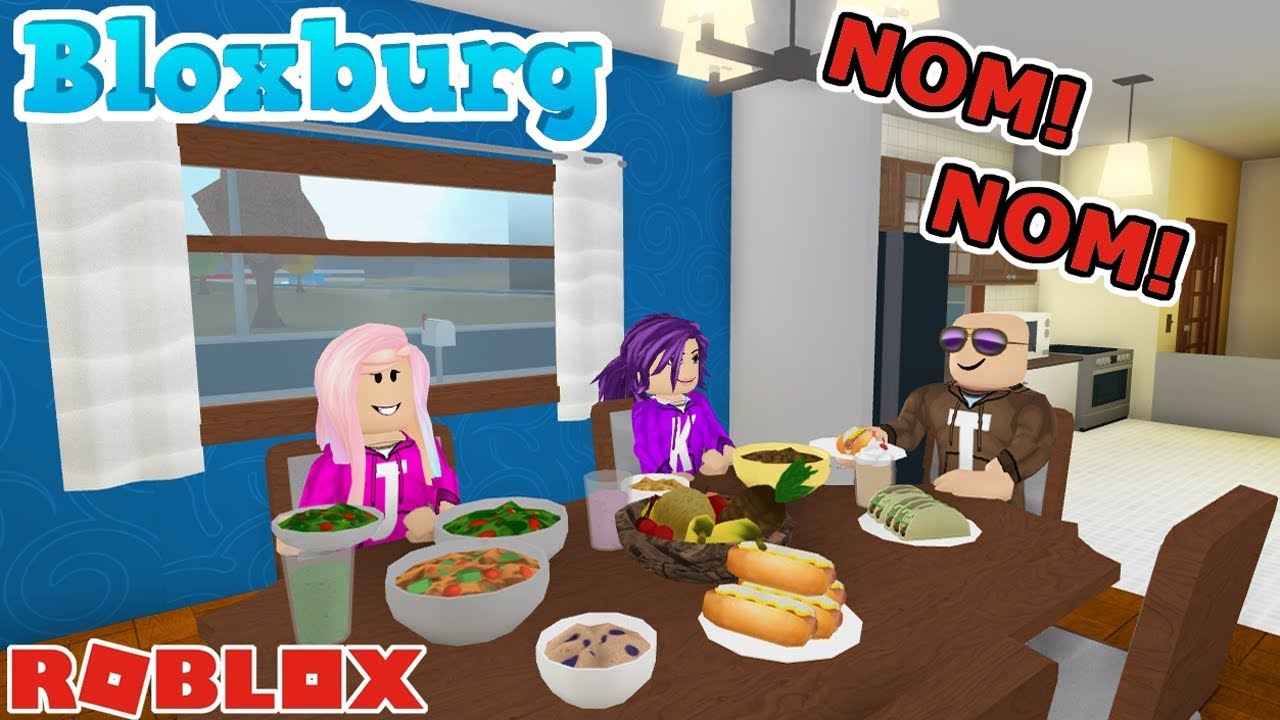 FIXIN' BREAKFAST, LUNCH & DINNER! NOM! NOM! / Roblox: Welcome To ...