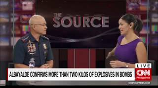 'The Source' speaks to Philippine National Police Chief Director General Oscar Albayalde