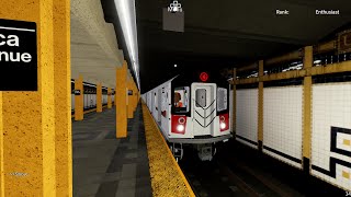 R142A 4 Train Operations to Crown Heights Utica Avenue