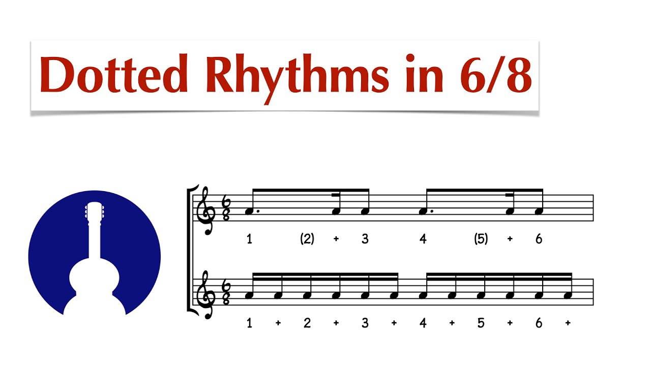 Dotted Rhythms In 6 8 Youtube