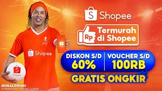 Aksi RONALDINHO di Shopee! | Termurah di Shopee, GRATIS ONGKIR