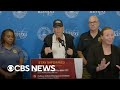 Officials in Tampa give an update on Hurricane Milton