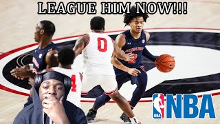 League Him Already- Sharife Cooper 28 Pts And 12 Ast Vs Georgia! Is He A LOTTERY PICK? Reaction