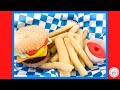 HOW TO MAKE | MINI CHEESEBURGER CAKES & SUGAR COOKIE FRENCH FRIES! So TASTY and FUN!