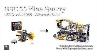 GBC 56 Mine Quarry - 42055 Building Instructions now available! LEGO Bucket Wheel Excavator