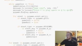 Pygame Python Game Development Tutorial 31 Game Over Screen
