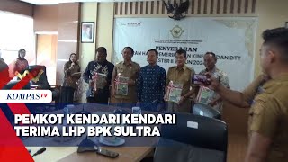 Pemkot Kendari Kendari Terima LHP BPK Sultra