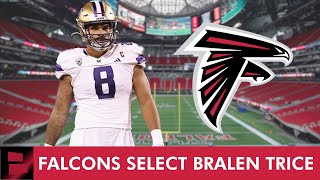 Falcons Draft Edge Rusher Bralen Trice In Round 3 Of 2024 NFL Draft | Falcons News