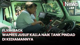 Wapres Jusuf Kalla Naik Pindad di Kediamannya Tahun 2009